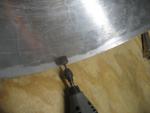 Sanding the Inner Dome