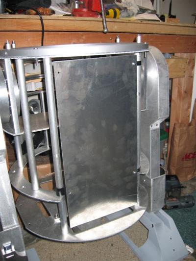 Electronic mounting plate